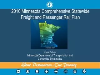 2010 Minnesota Comprehensive Statewide Freight and Passenger Rail Plan