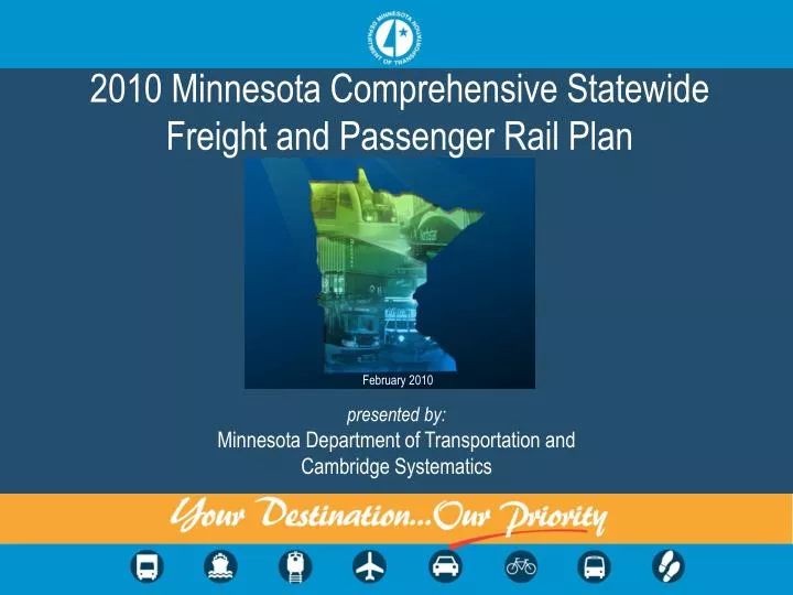 2010 minnesota comprehensive statewide freight and passenger rail plan