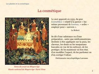 la cosm tique