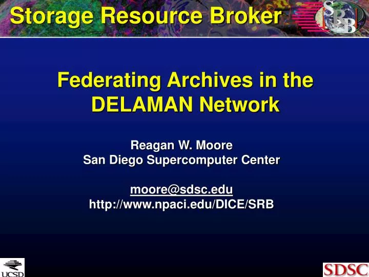 federating archives in the delaman network