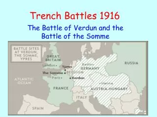 trench battles 1916