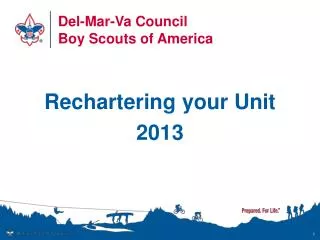 Del-Mar- Va Council Boy Scouts of America