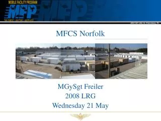 MFCS Norfolk