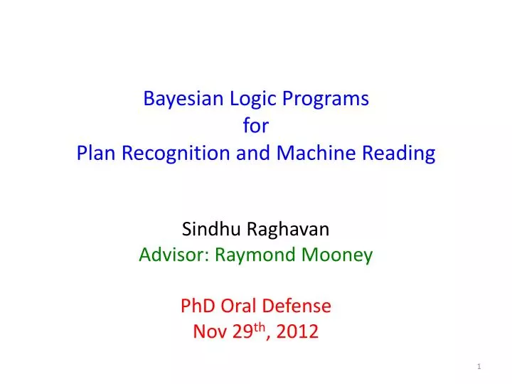 bayesian logic programs for plan recognition and machine reading