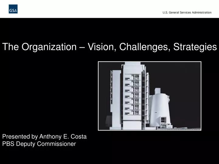 the organization vision challenges strategies