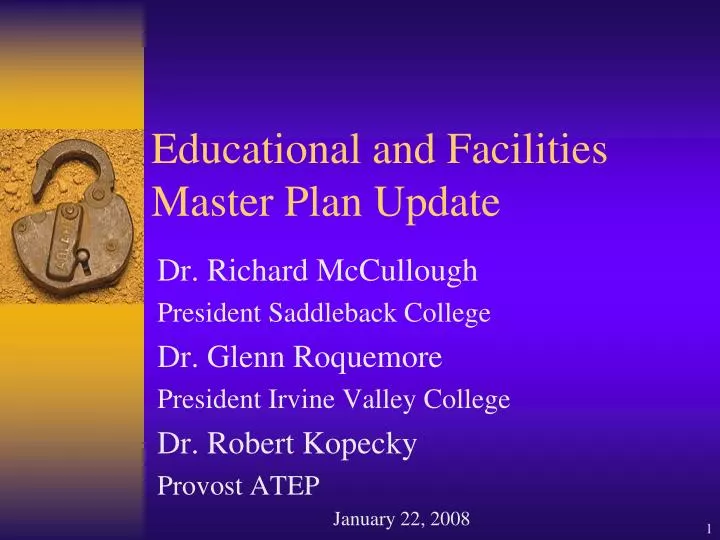 educational and facilities master plan update