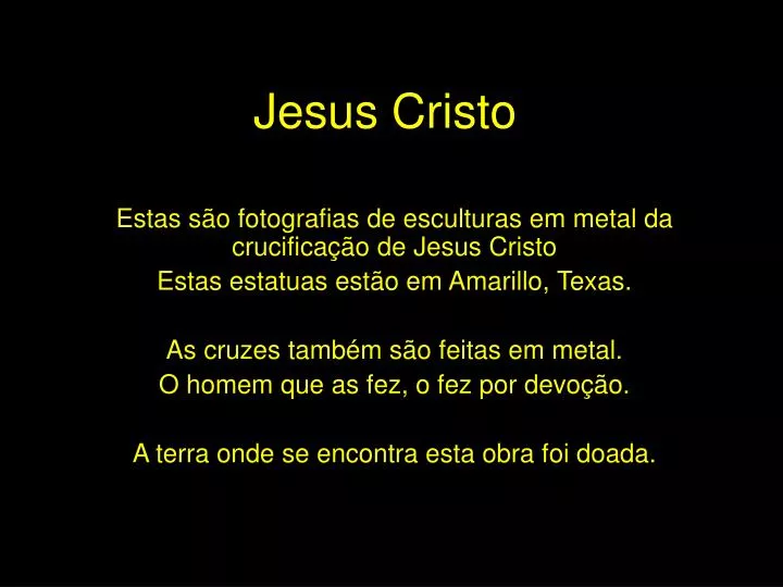 jesus cristo