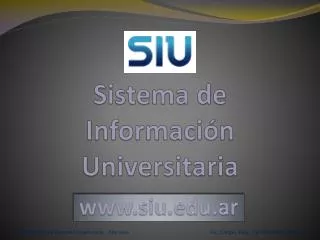 sistema de informaci n universitaria