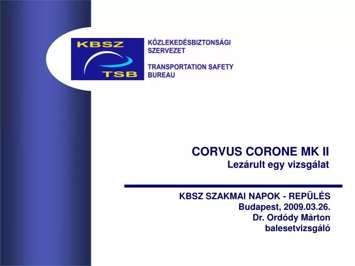 corvus corone mk ii lez rult egy vizsg lat