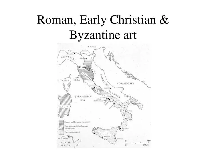 roman early christian byzantine art