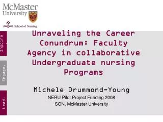 Unraveling the Career Conundrum: Faculty Agency in collaborative Undergraduate nursing Programs