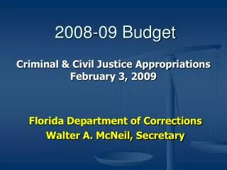 2008-09 Budget