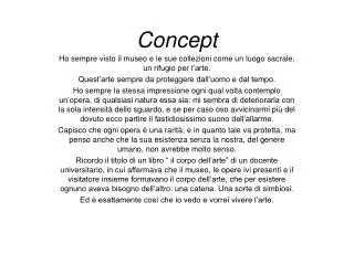 concept