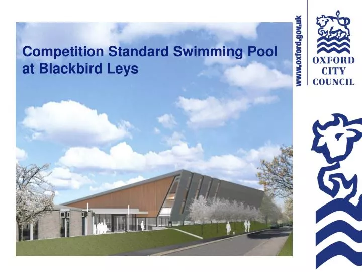 competition standard swimming pool at blackbird leys