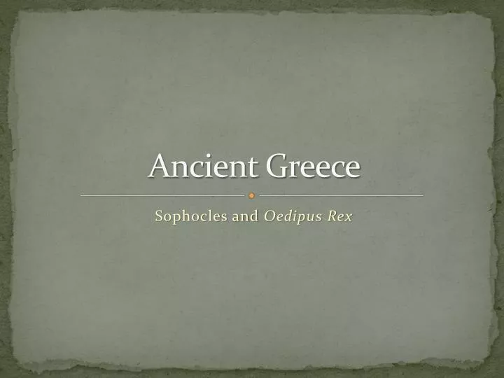 ancient greece