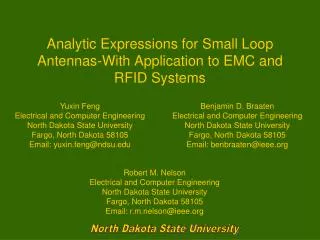 Analytic Expressions for Small Loop Antennas-With Application to EMC and RFID Systems