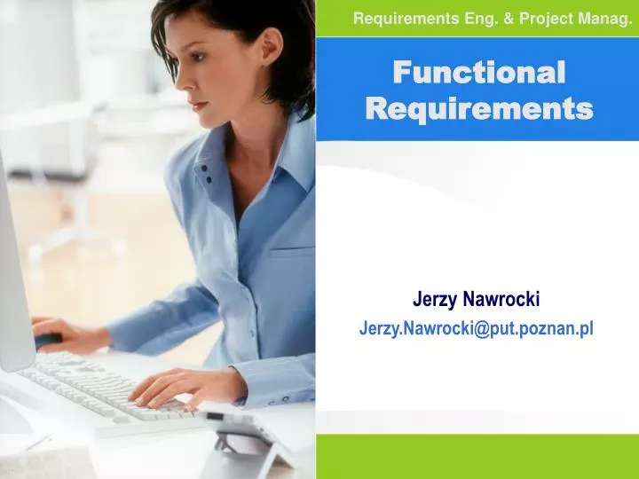 functional requirements