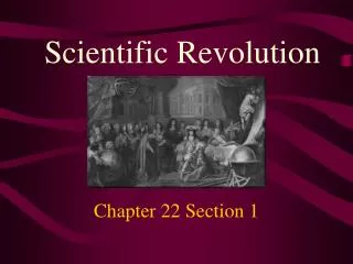 scientific revolution