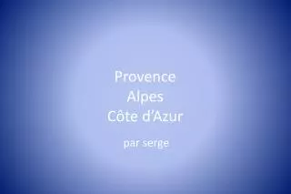 provence alpes c te d azur