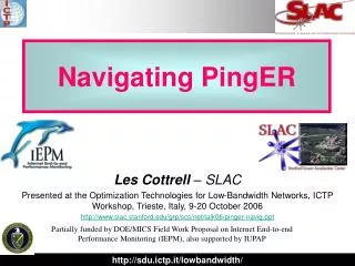 Navigating PingER