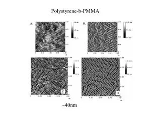 Polystyrene-b-PMMA