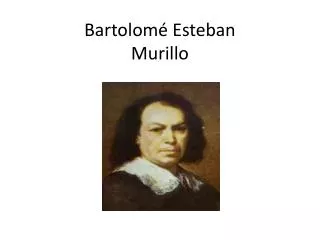 bartolom esteban murillo