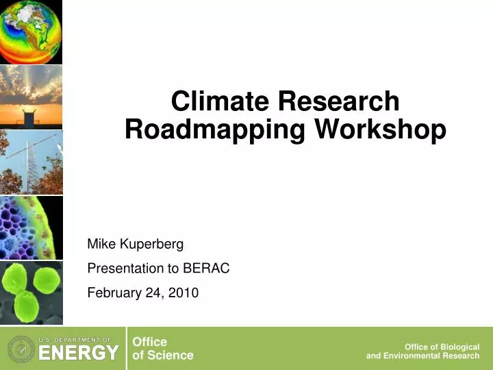 climate research roadmapping workshop