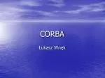 CORBA - slide 1