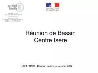 r union de bassin centre is re