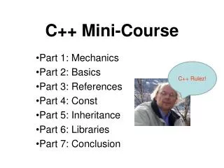 C++ Mini-Course