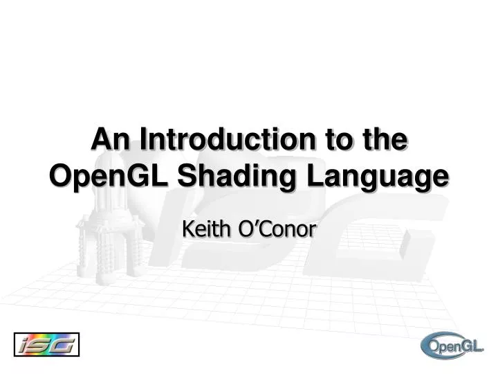 an introduction to the opengl shading language