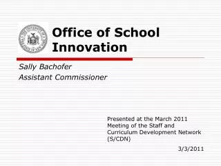 Office of School Innovation