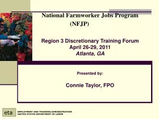 National Farmworker Jobs Program (NFJP)