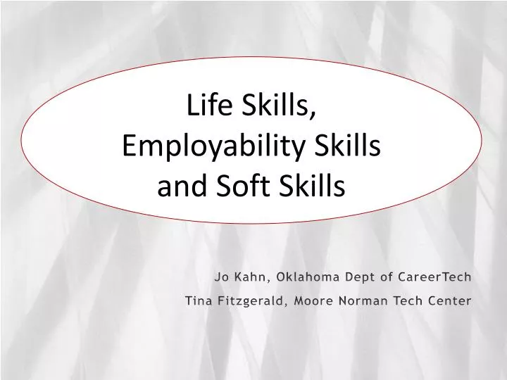 life skills employability skills and soft skills