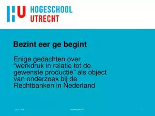 bezint eer ge begint