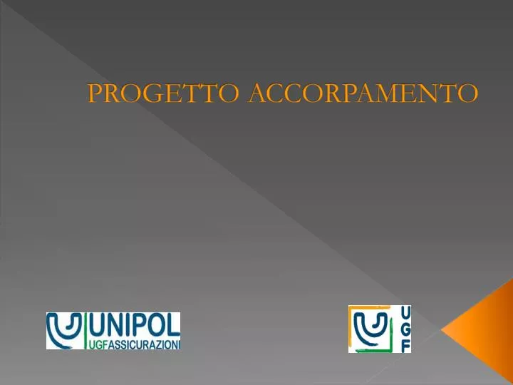 progetto accorpamento