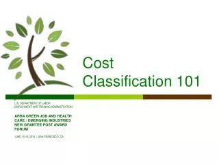 Cost Classification 101