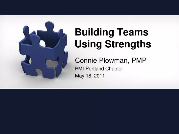 building teams using strengths