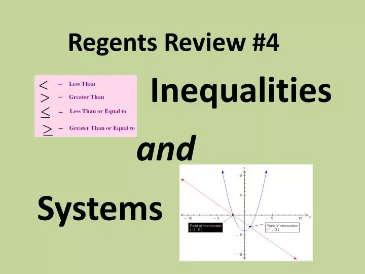 regents review 4