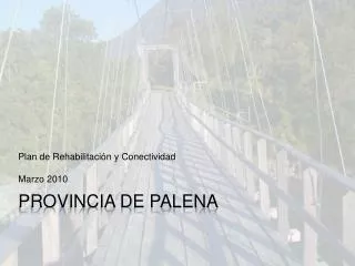 provincia de palena