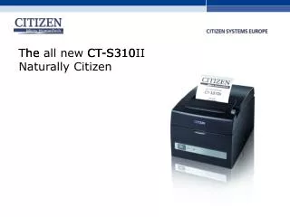 The all new CT-S310II Naturally Citizen