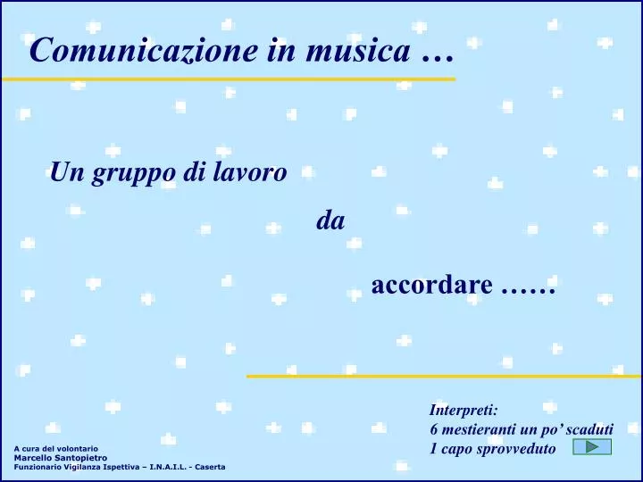 comunicazione in musica