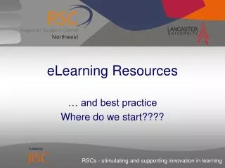 eLearning Resources