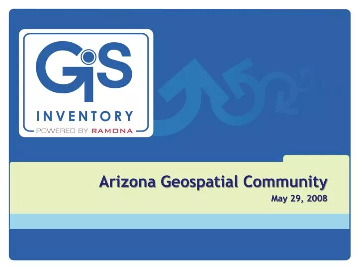 arizona geospatial community may 29 2008