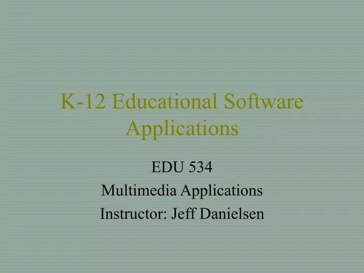 k 12 educational software applications