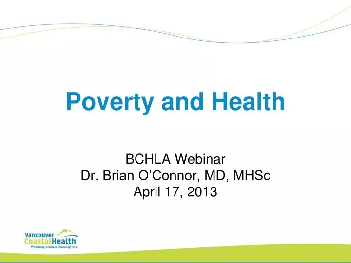 poverty and health