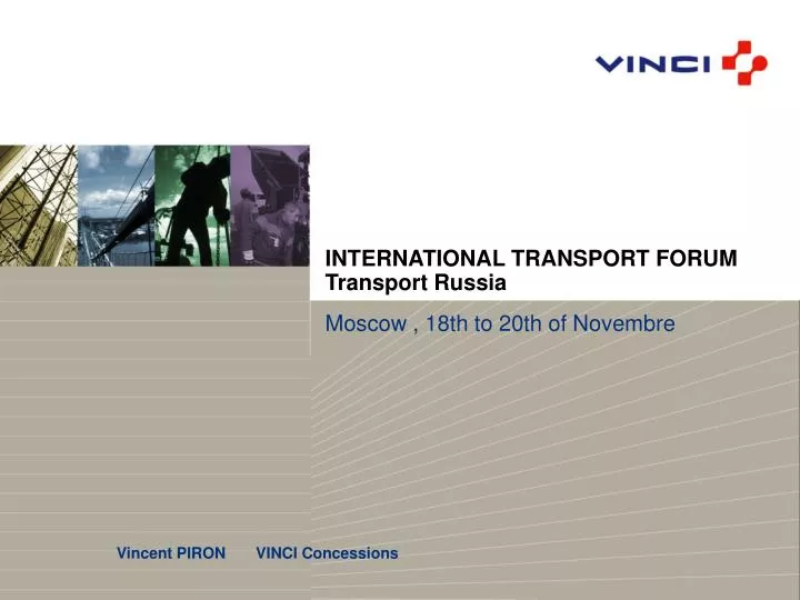 international transport forum transport russia