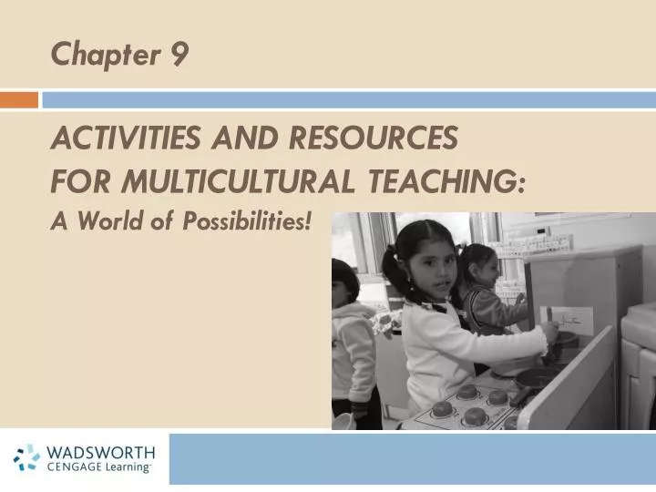 activities and resources for multicultural teaching a world of possibilities