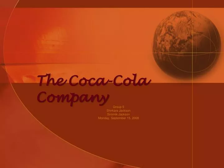 the coca cola company