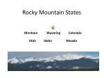 Rocky Mountain States - slide 1